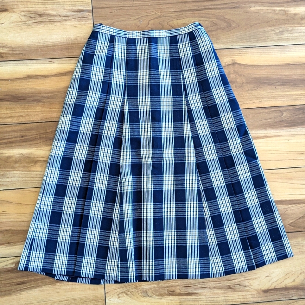 Vintage Alexon Midi Pleated Skirt [8/10]